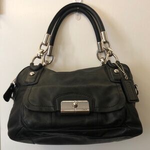 Coach Kristen Double Zip Soft Leather